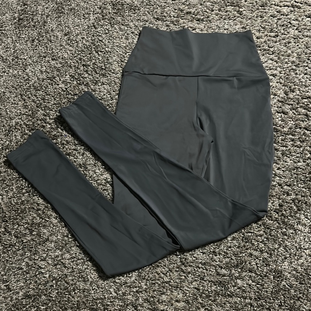 Balera Charcoal High-Waisted Leggings Fits Child XL and Adult S